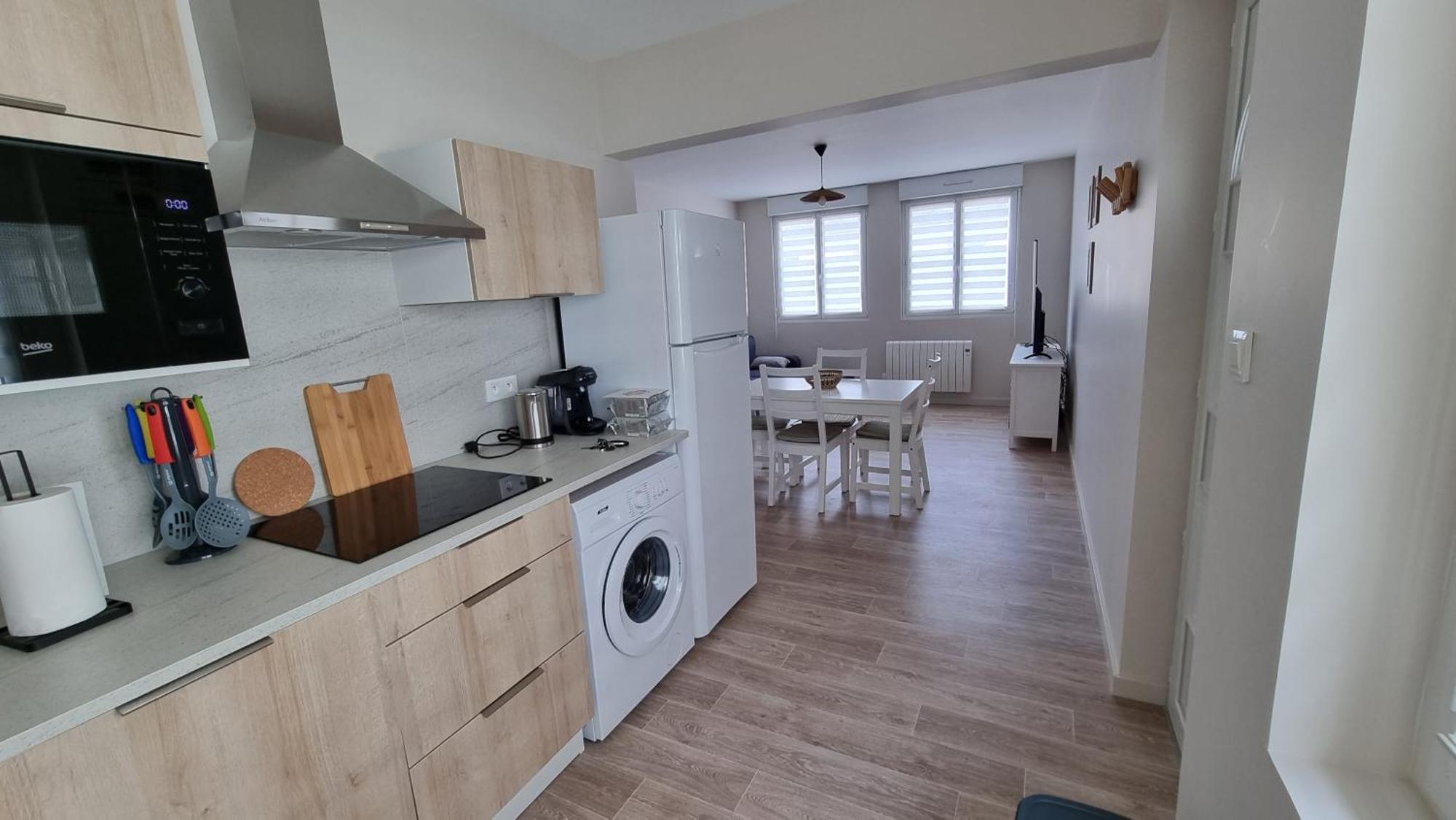Appartement Rdc A 2 Pas De La Plage Et Des Commerces De Berck Plage Esterno foto